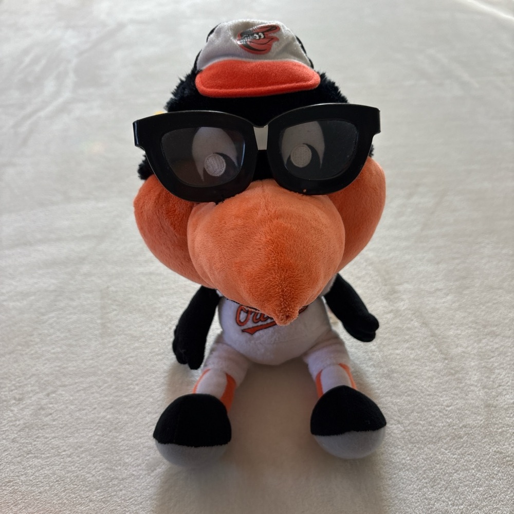 MLB 16” Oriole Bird Plush genuine merchandise
